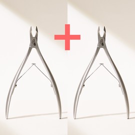Lucanus C type nail nipper 1+1 cuticle nipper self nail care / 루카너스 C타입 네일니퍼 1+1 큐티클니퍼 셀프네일케어