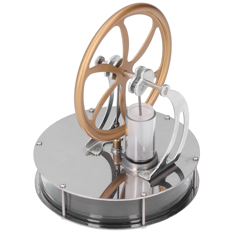 Low Temperature Stirling Engine Model DIY Interesting Stainless Steel Zinc