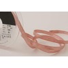 Berisfords Rose Gold Lame Ribbon, Polyester, 7mm