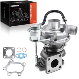 A-Premium Complete Turbo Turbocharger Kit, with Wastegate Actuator & Gasket, Compatible with New Hollander, CAT 247 Series Skid, Terex Loaders, Tractor TC55DA, SHIBAURA Tractor ST445, Replace# 2389349
