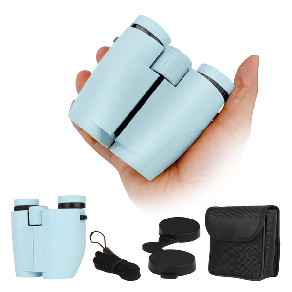 Binoculars for Adults and Children, 10 x 25 High-Performance Compact