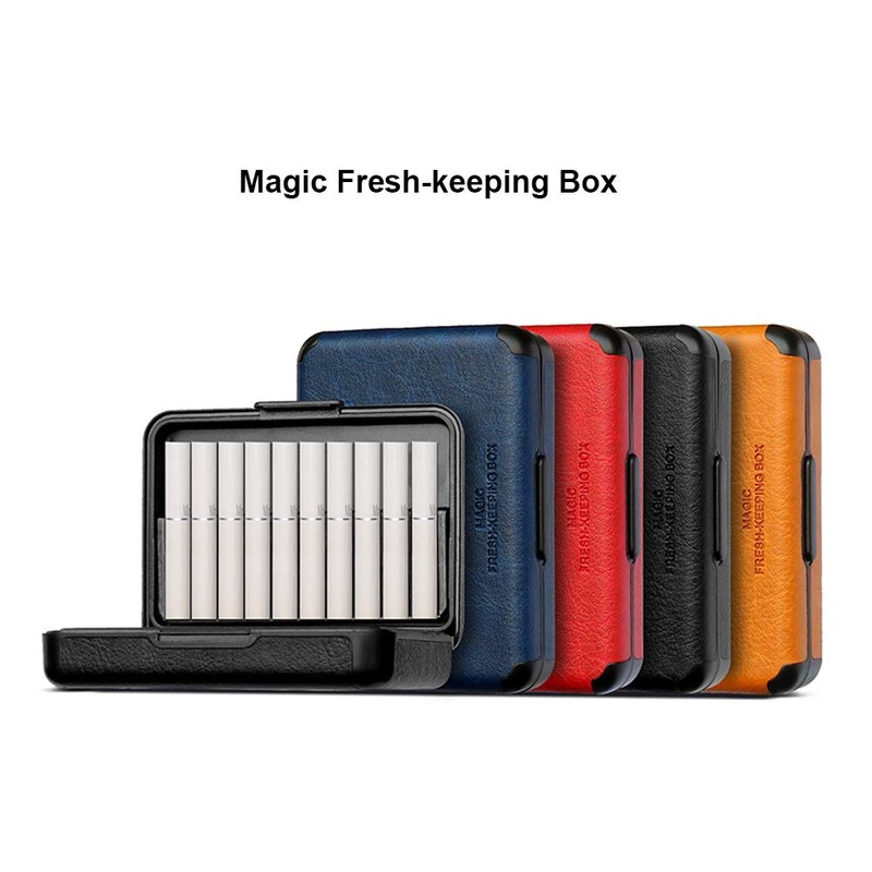 Storage Box for iQOS Heets and Accessories, PU Leather Case