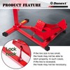 Donext Motorcycle Front Tire Chock, Adjustable Motorcycle Wheel Chock, 1500