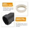 PATIKIL G9 Light Socket Rings Kit, Lamp Shade Holder Adapter