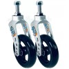 Wheelchairparts.Net ALUMINUM CASTER FORK (SILVER) ASSEMBLY WITH WHEELS. CHOOSE YOUR