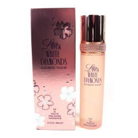 Elizabeth Taylor Love & White Diamonds By Elizabeth Taylor EDT Spray 3.3 oz /100 ml NEW with BOX