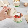Restaurantware-LIDS ONLY: Sustain Round Paper Soup Container Lids, 50 Disposable