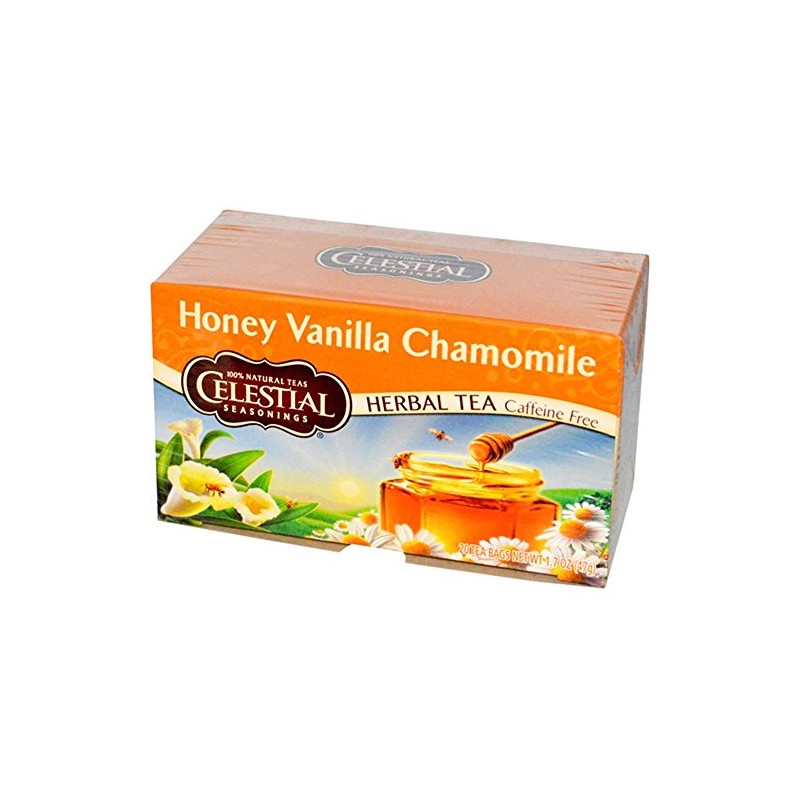 Celestial Seasonings Herb Tea Honey Van Chamil 20 Bag