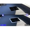BRIGHTZ エスティマハイブリッド AHR20W 1期 2期 3期 ステンレスサイドデフロスターリング 2PC サテンシルバー 【