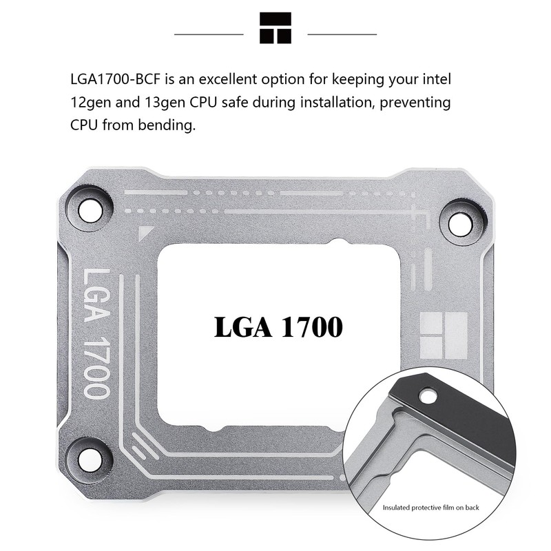 Thermalright Intel12th 13th Generation LGA1700 Anti-Bending Buckle,Curved Pressure Plate,CPU Fixing