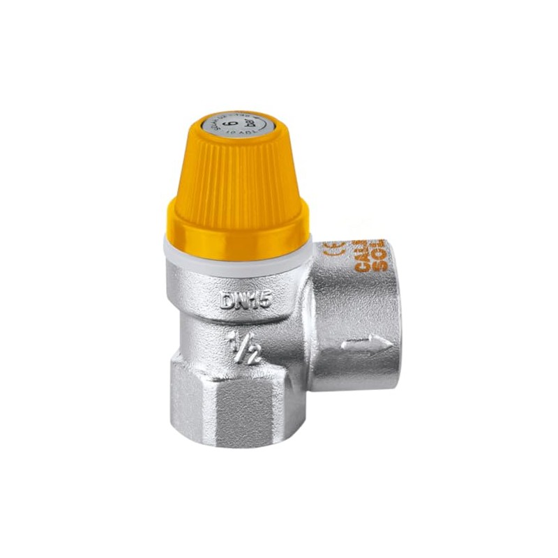 253048 Safety Valve for Solar Systems 1/2 Inch F x