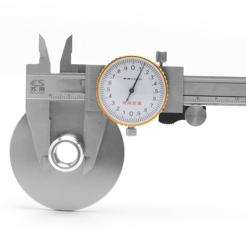 1/2-28 to 3/4-16 2.5 Dia. Aluminum Oil Filter Adapter -