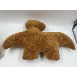 Unbranded Dinosaur Chicken Nugget Shaped Plush Pillow - Pterodactyl