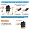 Frotlvm Wireless RF Remote Control Switch 30A AC 110V/120V/240V Relay