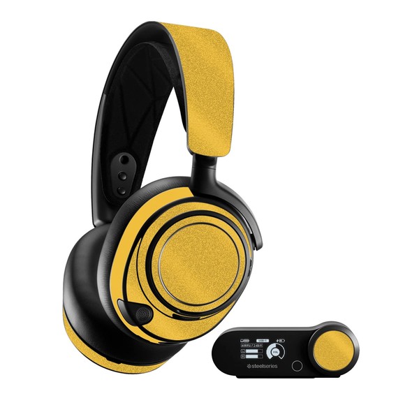 MightySkins Glossy Glitter Skin Compatible with SteelSeries Arctis Nova Pro
