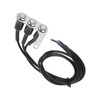 Motorcycle Handlebar Switch LED ON Off Button IP65 for Headlight