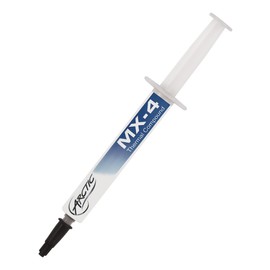 ARCTIC MX-4 - Thermal Compound Paste For Coolers | Heat Sink Paste | Composed of Carbon Micro-particles | Easy to Apply | High Durability - 4 Grams