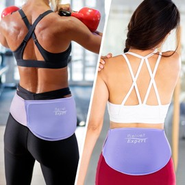 C-Section Gel Ice Pack for Post-Op Recovery – Belly Binder for C-Section, Hot & Cold Therapy for Postpartum Recovery, Soft Gel Ice Wrap for Incision Protection, Reduces Swelling and Discomfort, Purple