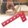 90 Degree Positioning Squares Right Angle Ruler Woodworking Tools Inch
