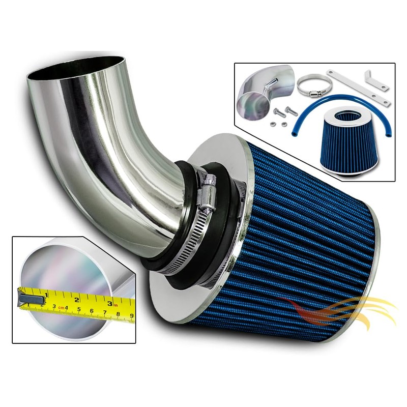 Rtunes Racing Short Ram Air Intake Kit + Filter Combo