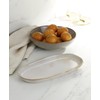 Oneida 897209 Organic Shades 2-Piece Serving Set, Oatmeal