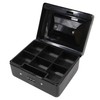 Small Security Lock Box with Coin Tray Metal Material with
