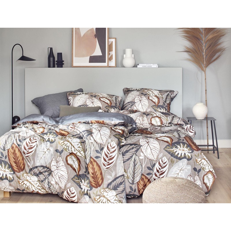 Irisette Maco Satin Bed Linen Set Crown-K 8402 Saffron 155