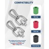 Aecsze 2 Pack HVAC Tools Locking Cap Key for R410A