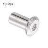 sourcing map M6x15mm Hex Socket Head Insert Nut Screw Post