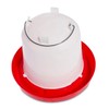 Little Family Members Chicken Waterer 1.5-Gallon Metal Handle Poultry Drinker