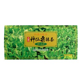 Ocha Village Blue Soup, Jinsen, Koumatcha Tea, Gold, 30 Packs (0.1 oz (3 g) x 30 Packs)