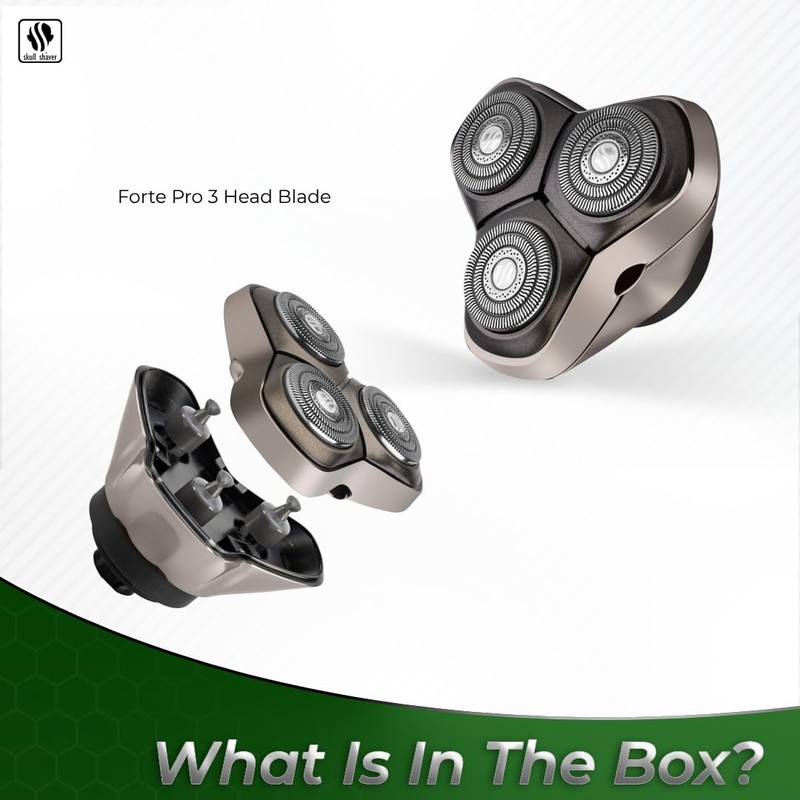 Skull Shaver Forte PRO 3 Head Replacement Blade Compatible with