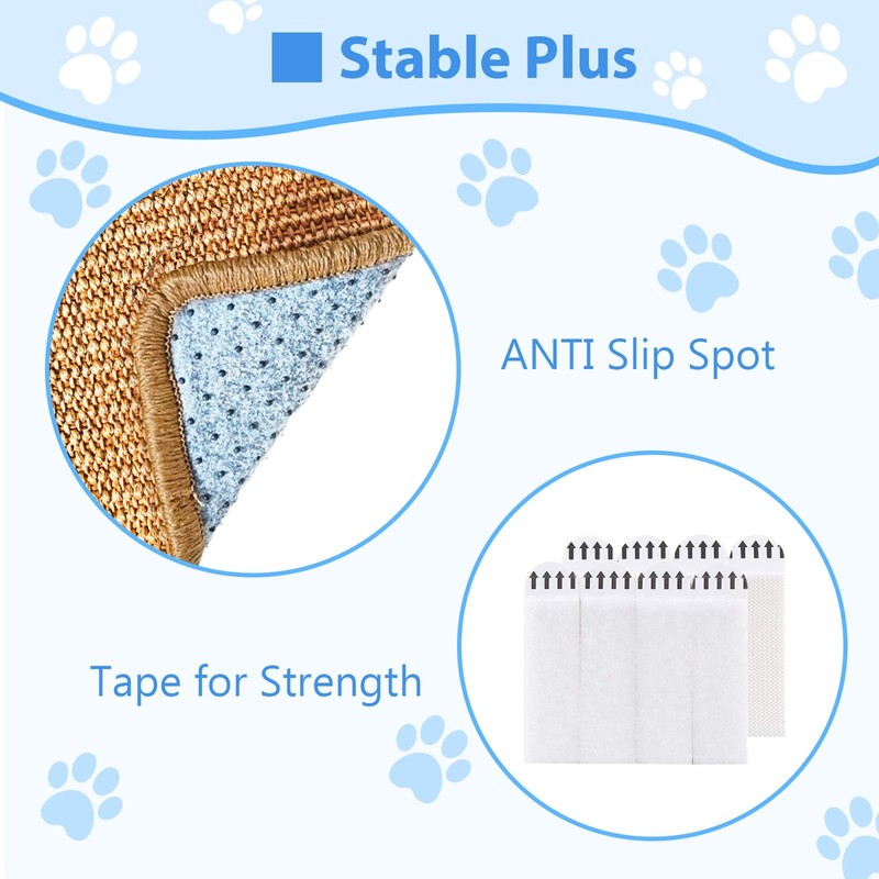 Rabbit-Scratching-Pad, Natural Wood Chew & Scratch Board for Bunnies, Bunny