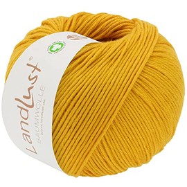 LANA GROSSA Landlust Cotton | Classic Organic Cotton Yarn, Gots Certified | Hand Knitting Yarn Made of 100% Cotton (Organic) | 50 g Wool for Knitting & Crocheting | 115 m Yarn