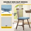 downluxe Indoor Chair Cushions for Dining Chairs, Soft and Comfortable