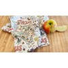 Fish Kiss 16"x24" Mississippi Map Towel is 100% Microfiber Waffle