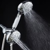 Hotel Spa Notilus Surround-Shower(TM) High-Pressure 48-setting Luxury 3-way Shower Head/Handheld