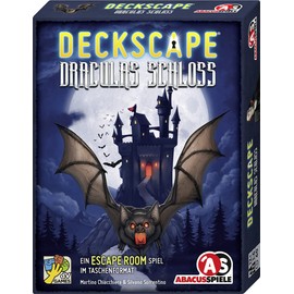 ABACUSSPIELE 38213 deckscape Escape Room Card Game, Silver