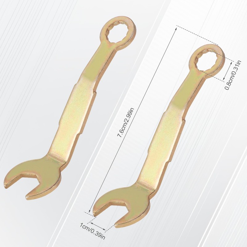lasuroa 2pcs Pocket Door Wrenches, Bi-Fold Closet Door Pivot Adjustment
