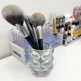 Pingshow52 Aurora Color Popular Product Brush Holder for Makeup Vanity Organization New Arrival