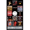 SYSTEM OF A DOWN album discography magnet (3.75" x 4.75" magnet)