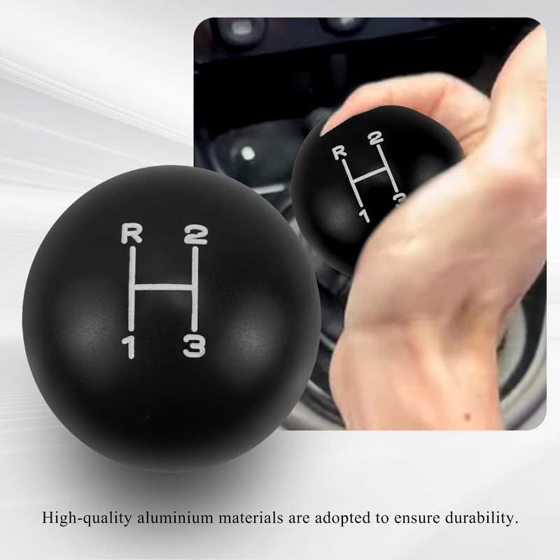 Aluminum 3 Speed Shift Knob 5/16"-24 Thread