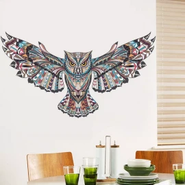 DaraBaby Vinil Decorativo Búho Volando Multi Color Estancia