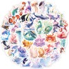 Sea Animals Stickers Watercolour Sea Animals Sticker Set 50 Pieces