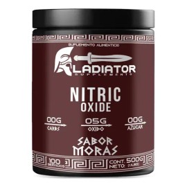 Óxido Nítrico Gladiator 500gr 100 Servicios Varios Sabores                                                                                            