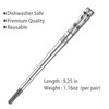 Stainless Steel Chopsticks 5 Pairs Metal Chopsticks Reusable Dishwasher Safe