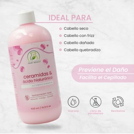 Acondicionador Ceramidas & Ácido Hialurónico Productos Mart Mexico 500 Ml