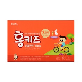 Chamdahan Hongkids Compound K K Stage 2 Children's Red Ginseng Kids Infant Fermentation 50 sachets, 1 piece / 참다한 홍키즈 컴파운드케이K 2단계 어린이 홍삼 키즈 유아 발효 50포, 1개