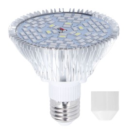 LED Grow Lamp Bulb E27 Low Power Consumption Full Spectrum Low Heat Generation LED Plant Growth Lamp Bulb 85‑265V 50W, 78 Beads