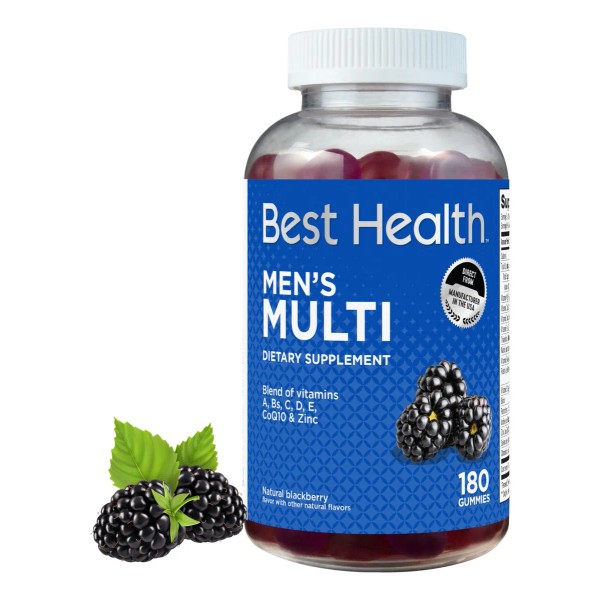 Best Health Gomitas Multivitamínicas Hombres 180 Unidades